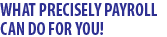 What Precisely Payroll can do for You